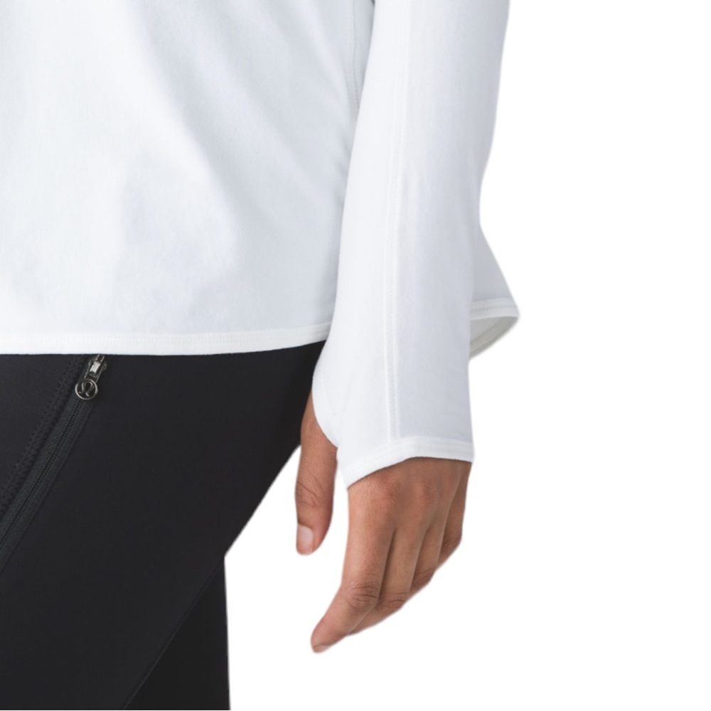 Lululemon White Making Moves Long Sleeve Top - Picture 4 of 12